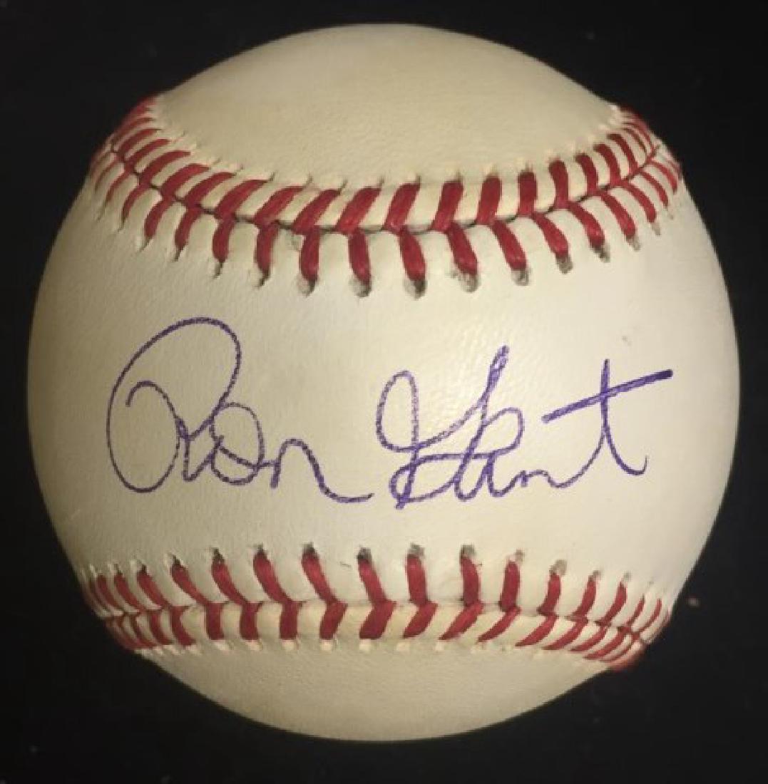Signed Ron Gant Baseball (1 of 3)