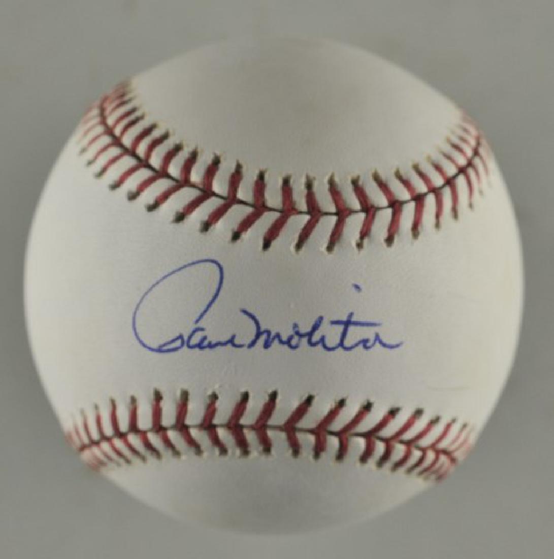 Signed Paul Molitor Baseball (1 of 2)