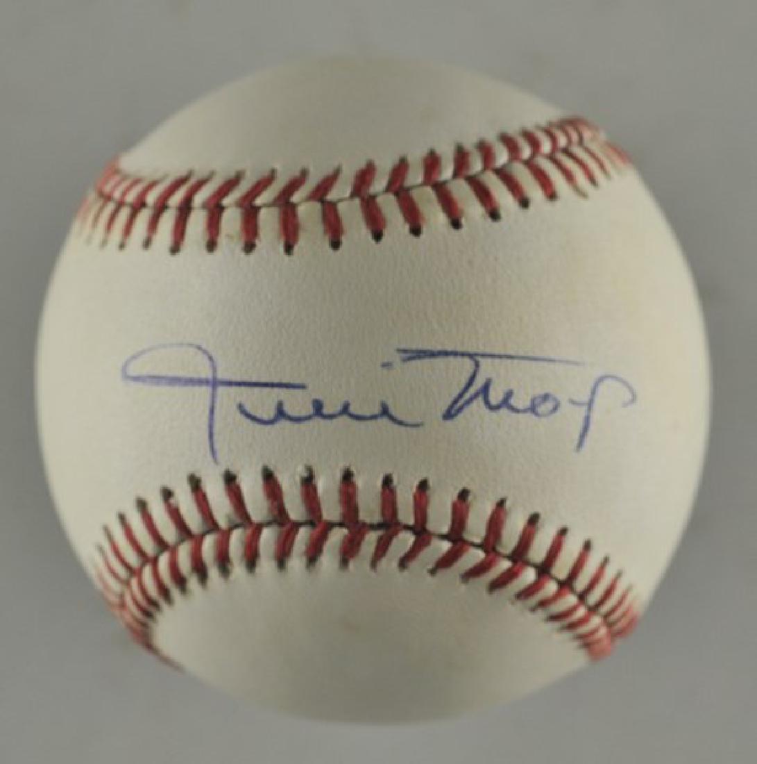 Signed Willie Mays Baseball (1 of 2)