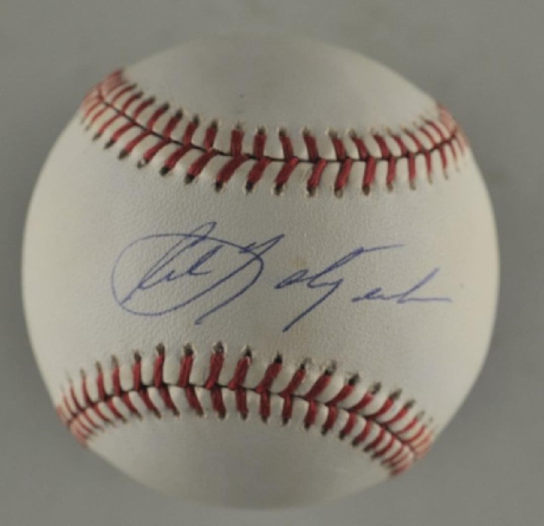 Signed Carl Yastrzemski Baseball (1 of 2)