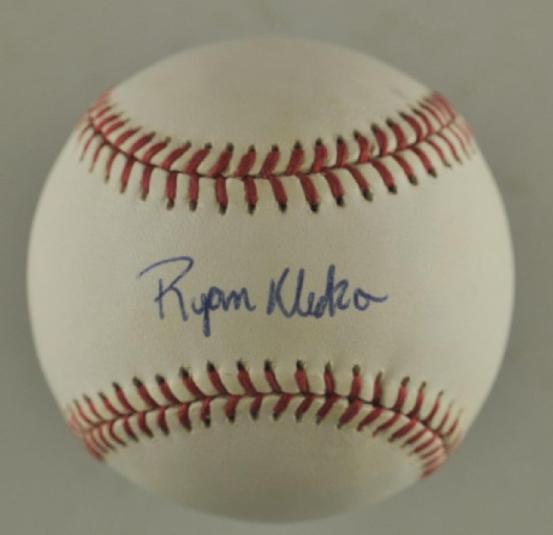 Signed Ryan Klesko Baseball (1 of 2)