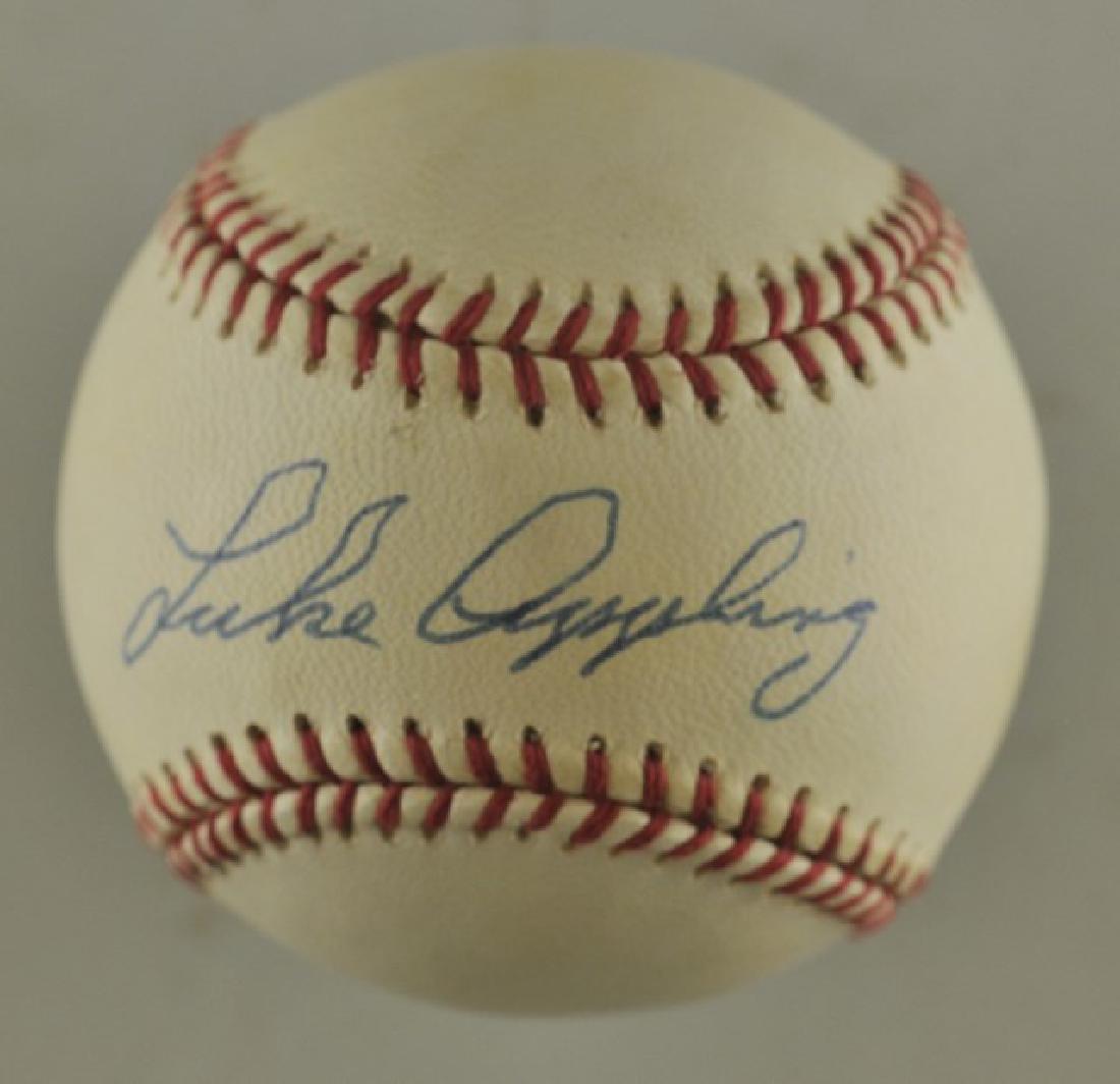 Signed Luke Appling Baseball (1 of 2)