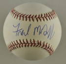 Signed Fred McGriff Baseball