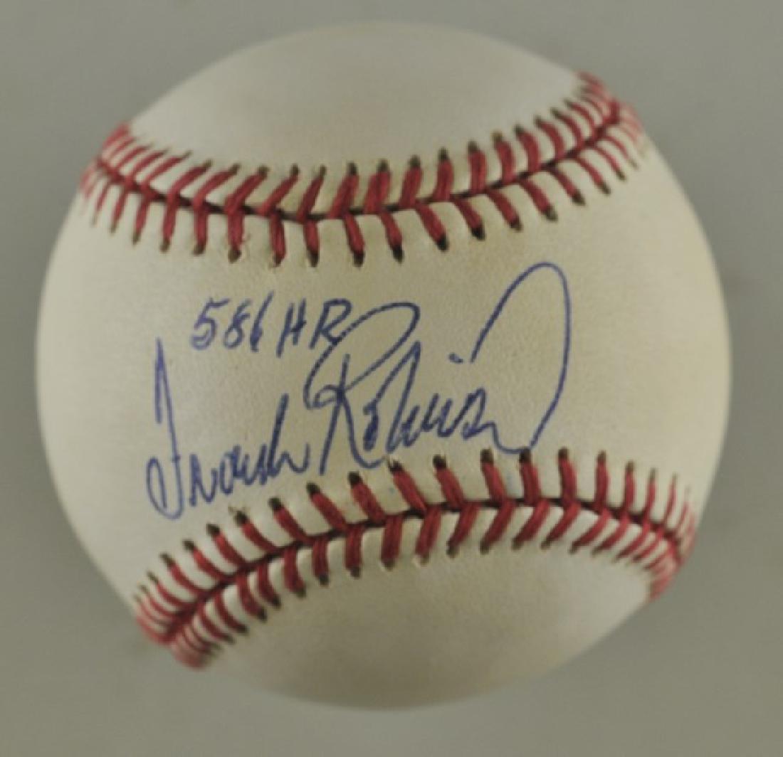 Signed Frank Robinson Baseball (1 of 2)