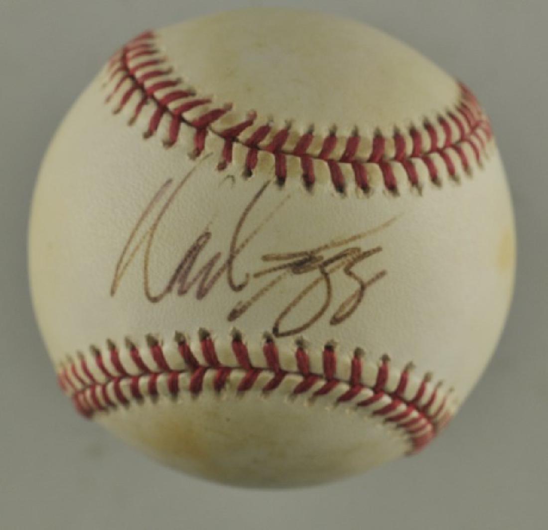 Signed Wade Boggs Baseball (1 of 2)