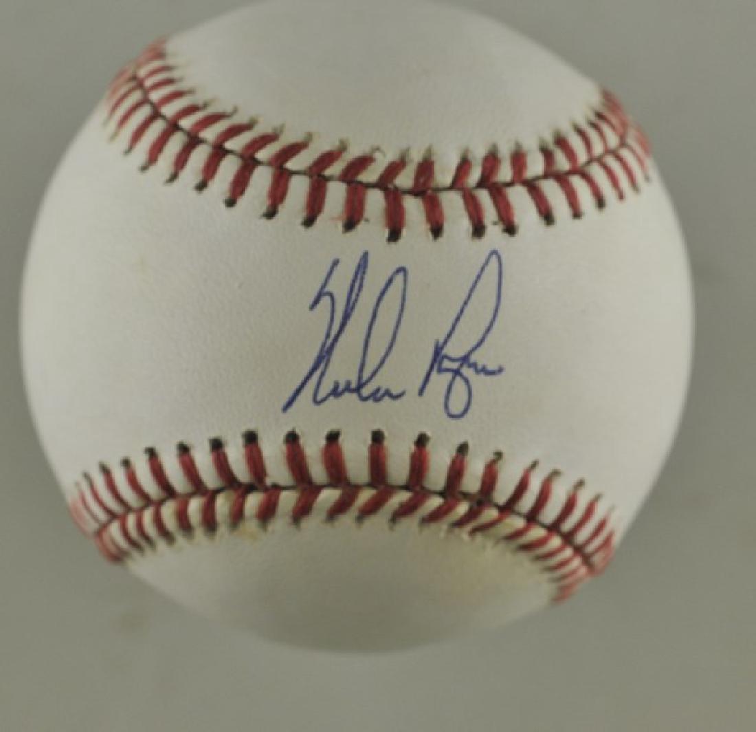 Signed Nolan Ryan Baseball (1 of 2)