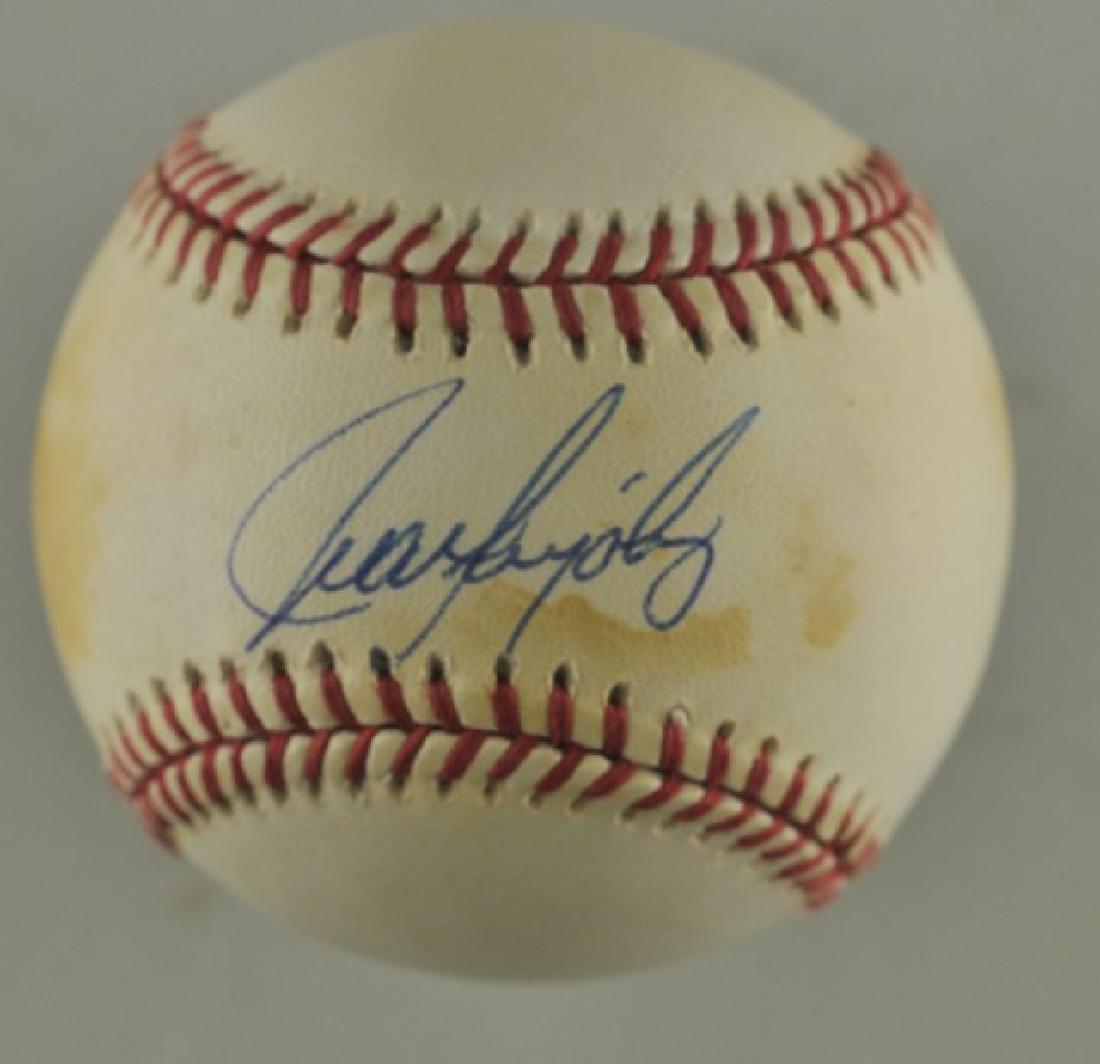 Signed Juan Gonzalez Baseball (1 of 2)