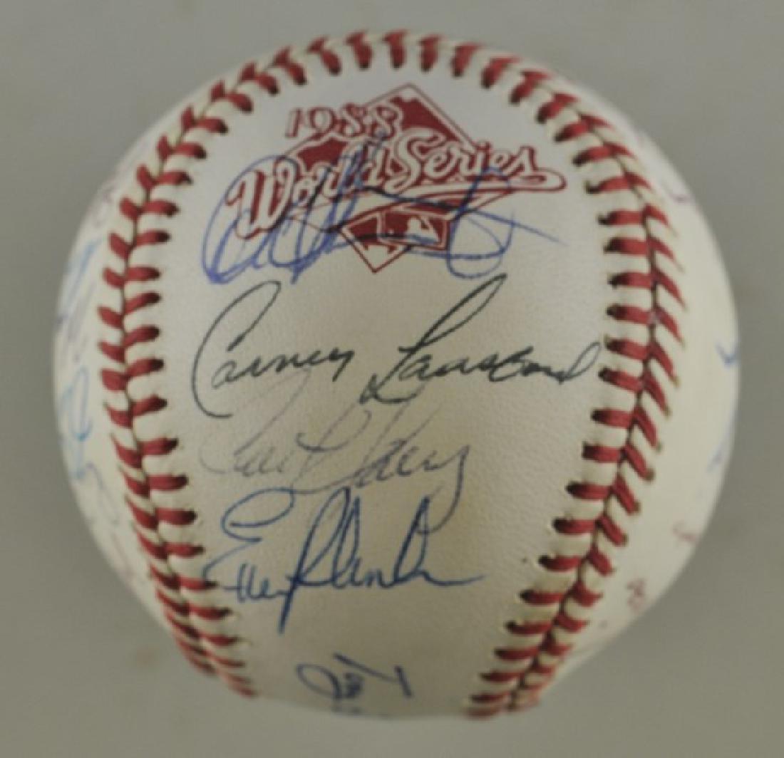 '88 A's World Series Signed Baseball (1 of 6)