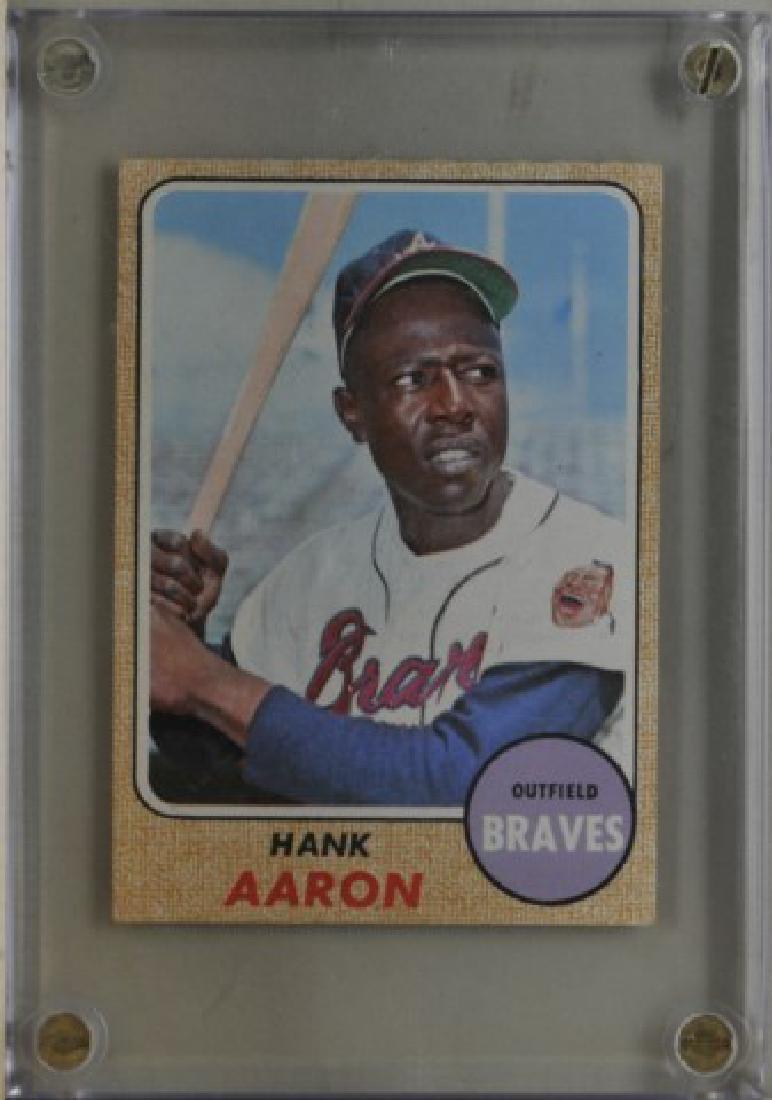 1968 Hank Aaron Topps #110 Baseball Card (1 of 2)