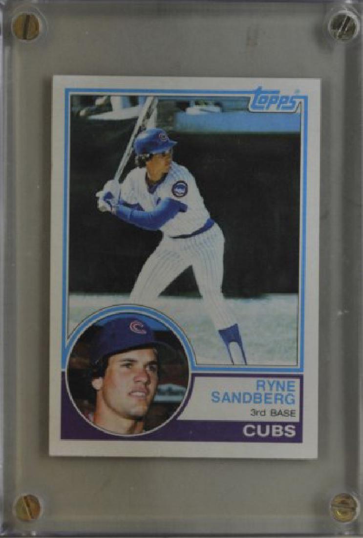1983 Ryne Sandberg Topps Baseball Card (1 of 2)