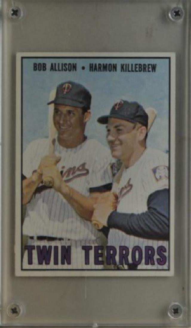 Bob Allison & Harmon Killebrew Topps Baseball Card (1 of 2)