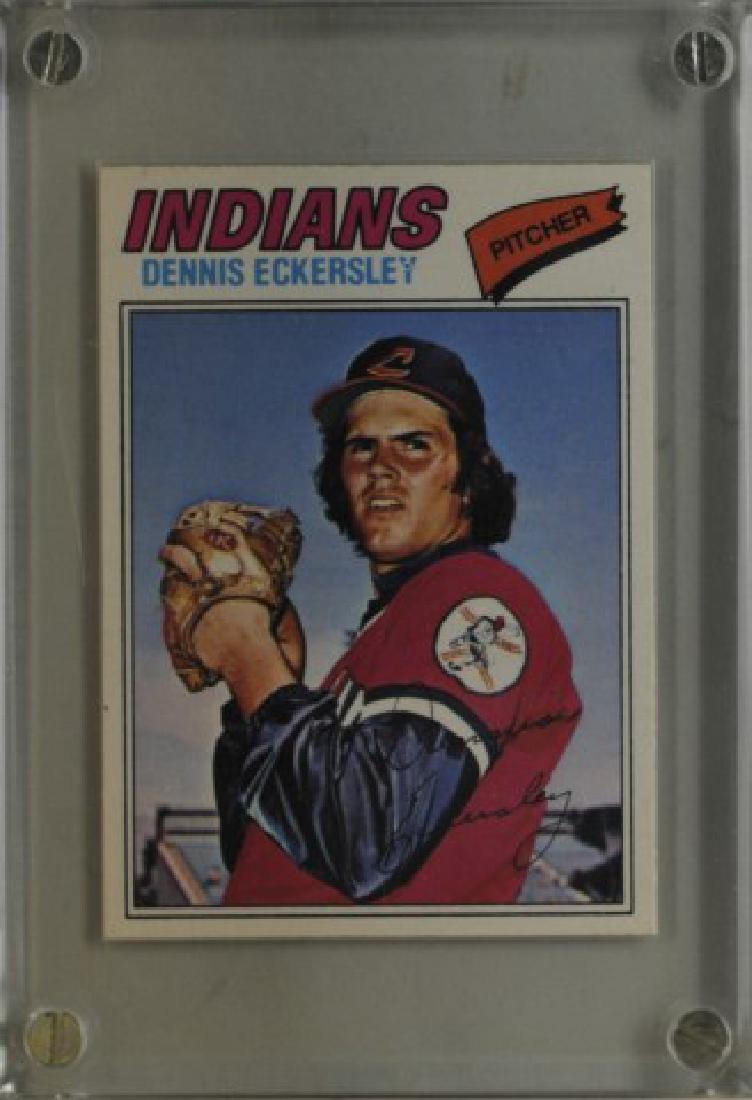 1977 Dennis Eckersley O-Pee-Chee Baseball Card (1 of 2)