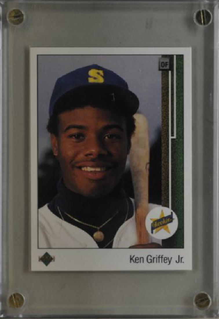 1989 Ken Griffey Jr. Upper Deck Baseball Card (1 of 2)