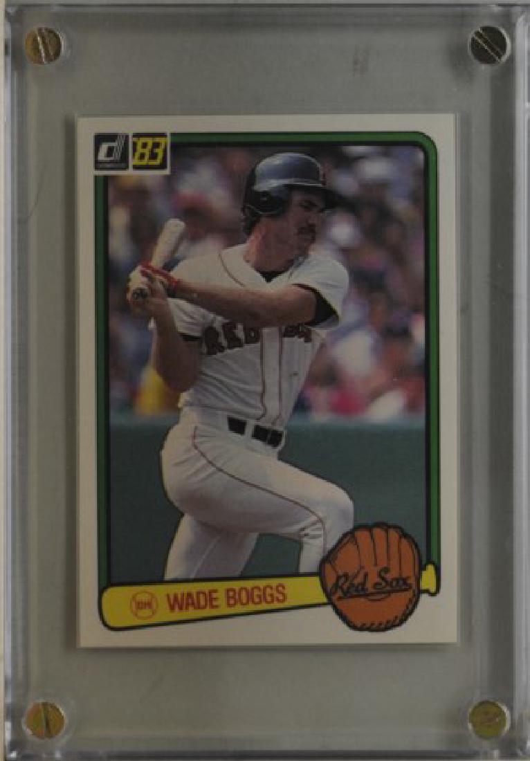 1983 Wade Boggs Donruss Baseball Card: 1983 Wade Boggs Donruss Baseball Card