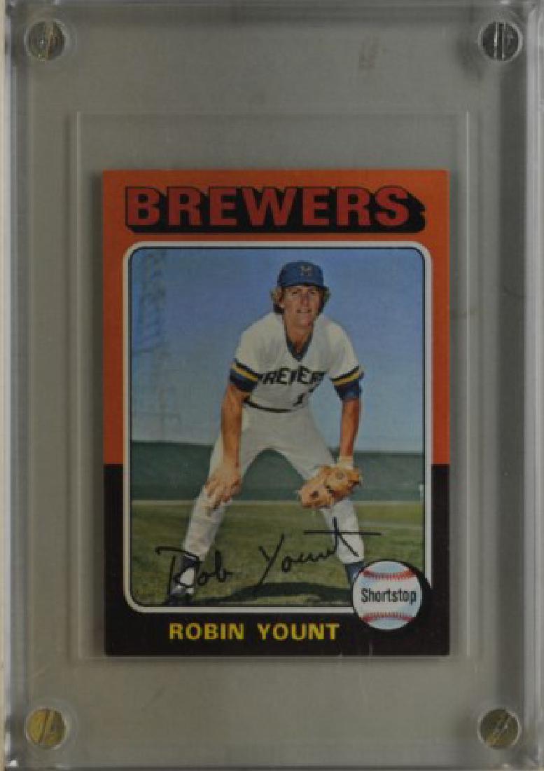 1975 Robin Yount Topps Baseball Card (1 of 2)