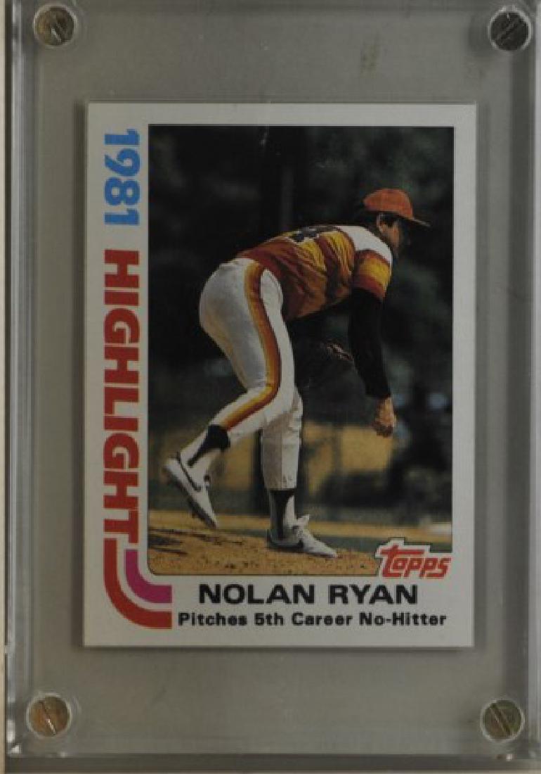 1981 Nolan Ryan Topps Baseball Card (1 of 2)