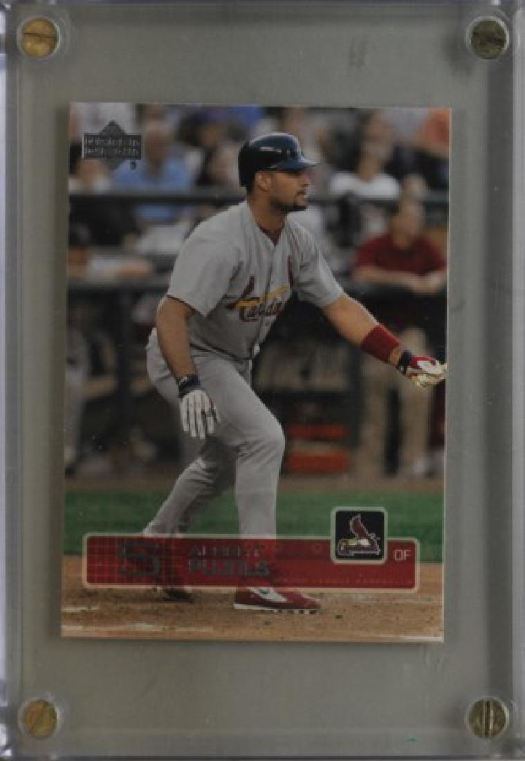 2003 Albert Pujols Upper Deck Baseball Card (1 of 2)