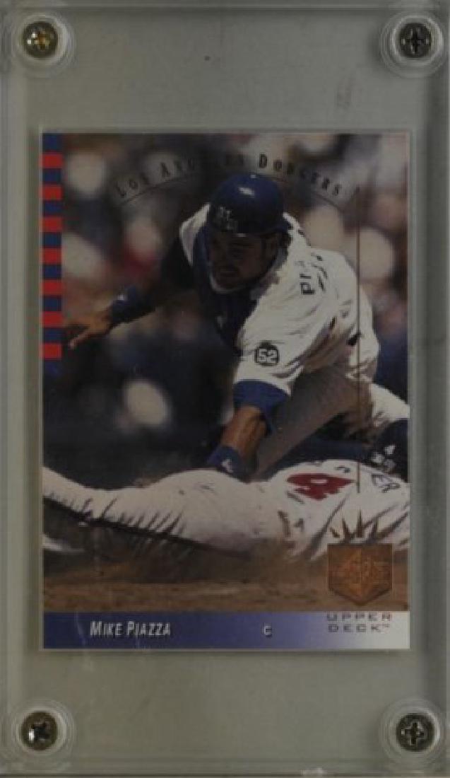 Mike Piazza Upper Deck Baseball Card (1 of 2)