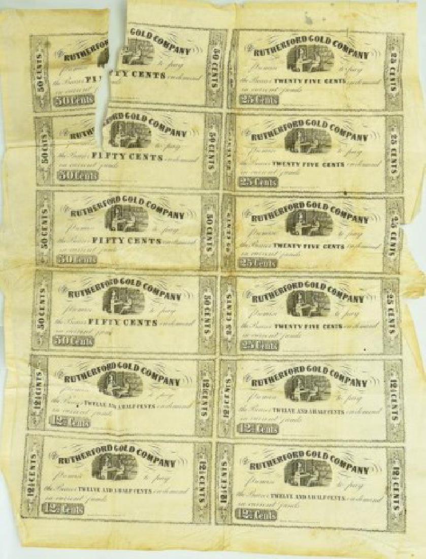 North Carolina Gold Rush, Rutherford Gold Co.