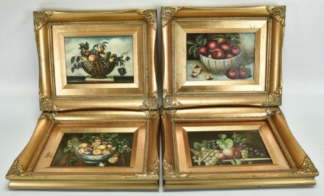 Four Robert Grace Oil Paintings