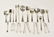 18 Pcs. American Sterling Silver