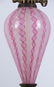 Pr. Mid Century Italian Art Glass Latticino Lamps - 2