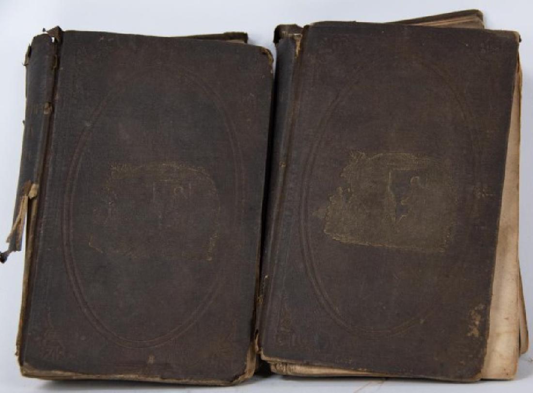 1st Printing of Uncle Tom's Cabin, 1852, Two Vols: Harriet Beecher Stowe (1811-1896), Uncle Tom's Cabin; or, Life Among the Lowly; Boston: John P. Jewett & Company; Cleveland, Ohio: Jewett, Proctor & Worthington, 1852; two volumes; both volumes in as 