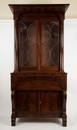 Fine American Classical Secretary Bookcase