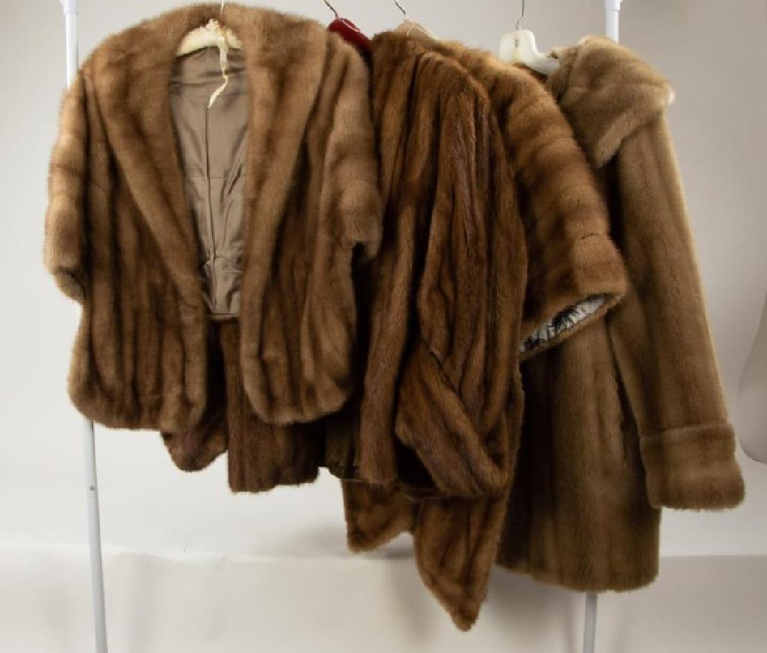 faux mink stoles