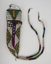 Western Plains Lakota Sioux Beaded Knife Sheath