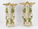 Pr. Large Old Paris Porcelain Vases