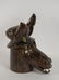 Huey & Anne Wheeler Stoneware Mule Face Jug