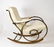 Thonet Style Rocking Chair, Butler's Rack, Table - 2