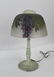 Two Lamps, Mercury Glass Vase, Toy Glass Epergne - 2
