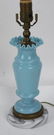 Two Lamps, Mercury Glass Vase, Toy Glass Epergne - 9