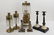 Lot of Various Candlesticks