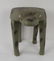 7 Pottery, Wood, Metal Frog Figures - 3