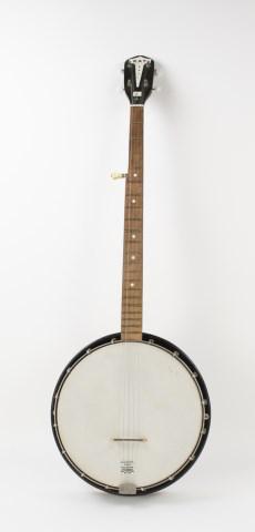 Kay 5-String Banjo: Cloth case; 20"L neck; good used condition (Ref. 14)