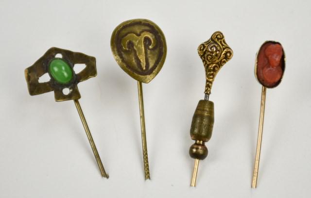 Antique 14kt Gold Stick Pin & Others (1 of 3)