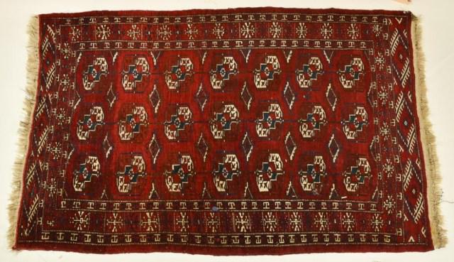 Turkmen Rug, 4' x 6' (1 of 2)