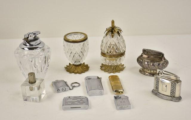 Table & Other Lighters Inc. French Cut Glass Set (1 of 5)