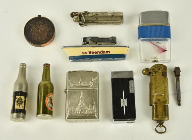 Bowers Trench Lighter & Other Vintage Lighters (1 of 9)