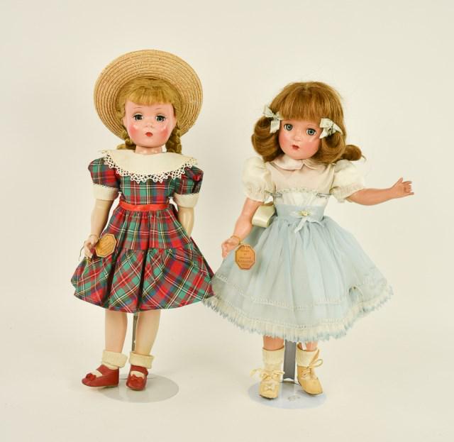 2 Madame Alexander Dolls--Polly Pigtails, Wendy (1 of 11)