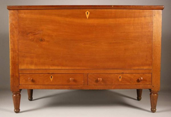 Cherry Sugar Chest Cherry sugar chest, c. 1830, She