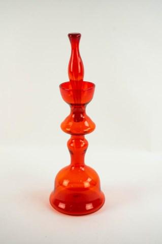 Wayne Husted Blenko Art Glass Floor Vase (1 of 3)