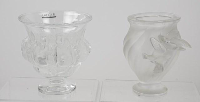 Lalique Rosine & Dampierre Vases (1 of 9)