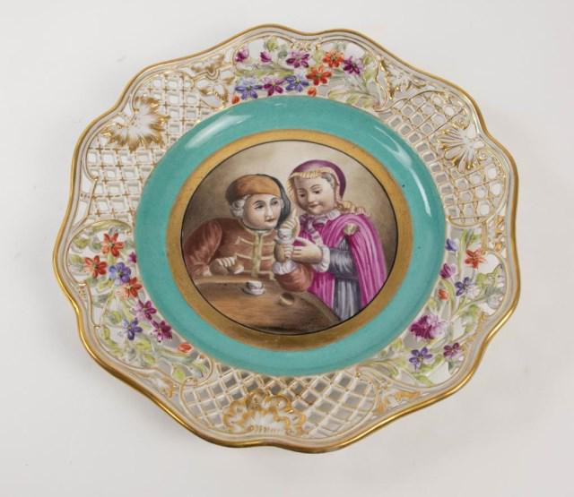 Meissen Style Porcelain Cabinet Plate (1 of 5)