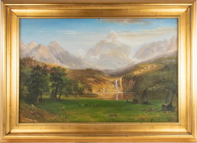 Western Landscape, Signed Oil on Canvas (1 of 7)