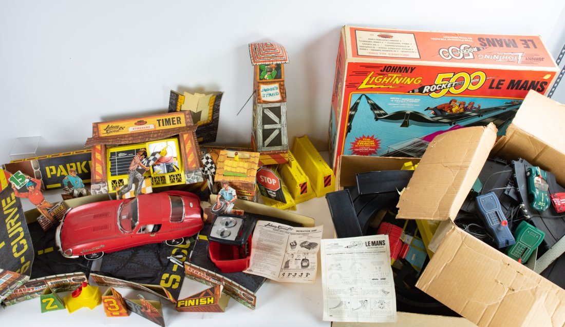 Grouping of Topper Toys & Marx Racing Toys (1 of 11)