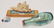 411: 3 Model Sailing Ships inc. 2 Ships in Bottles